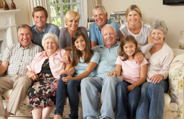 An extended family