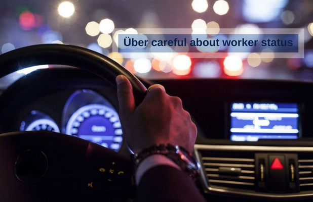 Driver at wheel of their car